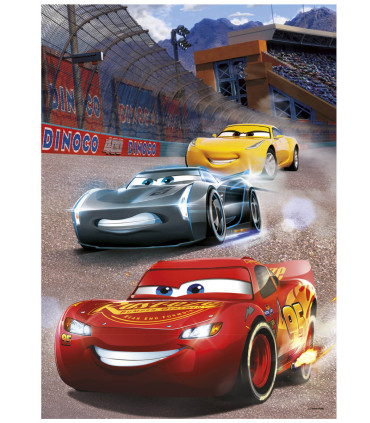 ДЕТСКИ ПЪЗЕЛ CARS 100 XL ЧАСТИ НЕОН - ПЪЗЕЛИ