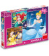 ДЕТСКИ ПЪЗЕЛ DISNEY PRINCESS 3Х55 ЧАСТИ - ПЪЗЕЛИ И КУБЧЕТА