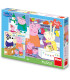 ДЕТСКИ ПЪЗЕЛ PEPPA PIG 3Х55 ЧАСТИ - ПЪЗЕЛИ И КУБЧЕТА