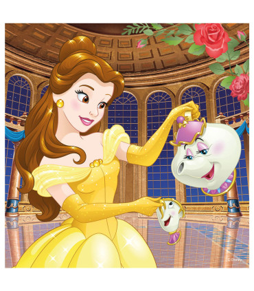 ДЕТСКИ ПЪЗЕЛ DISNEY PRINCESS 3Х55 ЧАСТИ - ПЪЗЕЛИ И КУБЧЕТА