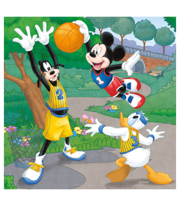 ДЕТСКИ ПЪЗЕЛ MICKEY & MINNIE 3Х55 ЧАСТИ - ПЪЗЕЛИ И КУБЧЕТА