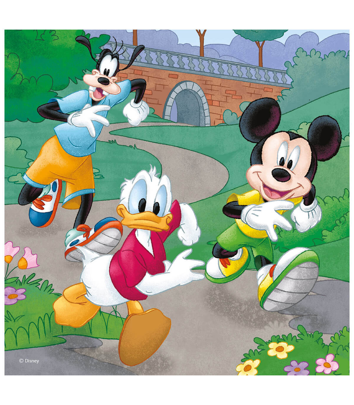 ДЕТСКИ ПЪЗЕЛ MICKEY & MINNIE 3Х55 ЧАСТИ - ПЪЗЕЛИ И КУБЧЕТА
