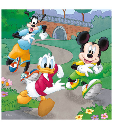 ДЕТСКИ ПЪЗЕЛ MICKEY & MINNIE 3Х55 ЧАСТИ - ПЪЗЕЛИ И КУБЧЕТА