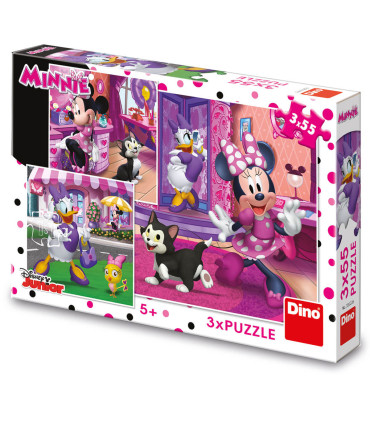 ДЕТСКИ ПЪЗЕЛ MINNIE 3Х55 ЧАСТИ - ПЪЗЕЛИ И КУБЧЕТА