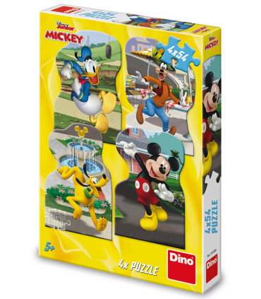 ДЕТСКИ ПЪЗЕЛ MICKEY 4Х54 ЧАСТИ - ПЪЗЕЛИ И КУБЧЕТА