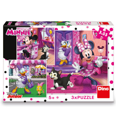 ДЕТСКИ ПЪЗЕЛ MINNIE 3Х55 ЧАСТИ - ПЪЗЕЛИ И КУБЧЕТА