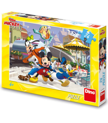 ДЕТСКИ ПЪЗЕЛ MICKEY И ПРИЯТЕЛИ 24 ЧАСТИ - ПЪЗЕЛИ И КУБЧЕТА