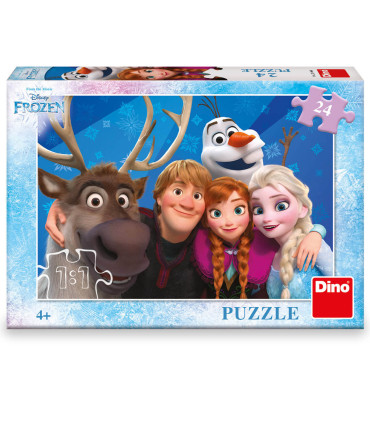 ДЕТСКИ ПЪЗЕЛ FROZEN 24 ЧАСТИ - ПЪЗЕЛИ И КУБЧЕТА