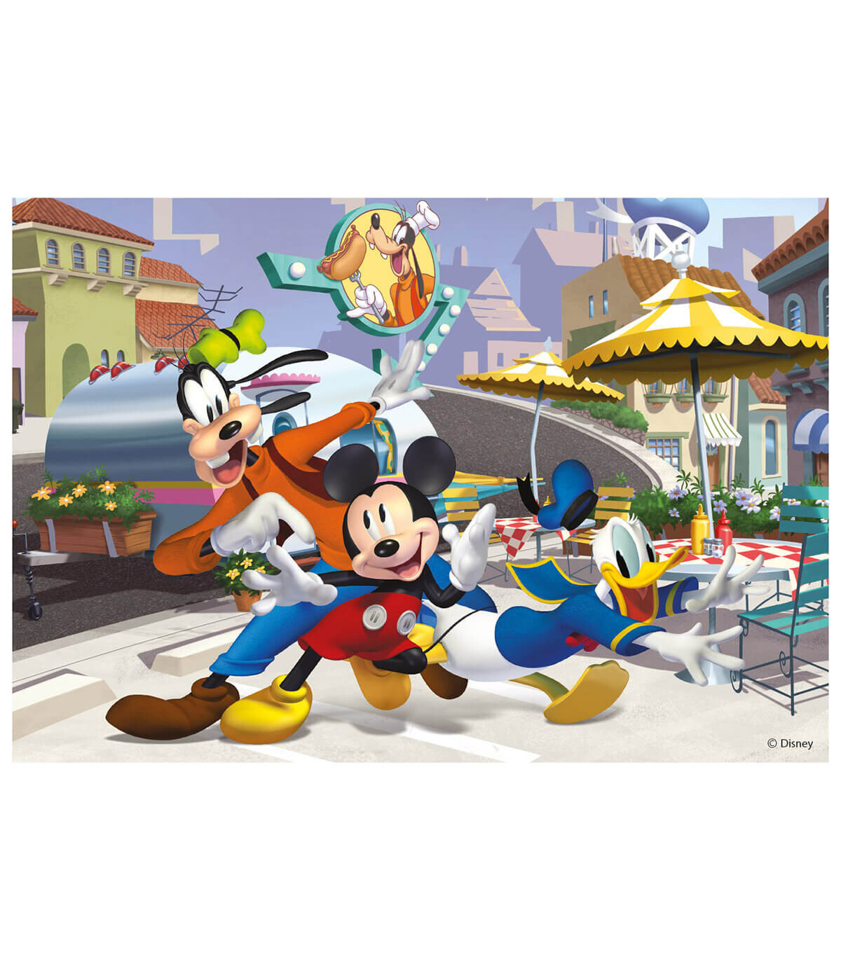 ДЕТСКИ ПЪЗЕЛ MICKEY И ПРИЯТЕЛИ 24 ЧАСТИ - ПЪЗЕЛИ И КУБЧЕТА