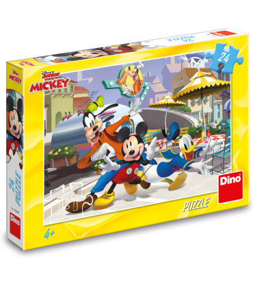 ДЕТСКИ ПЪЗЕЛ MICKEY И ПРИЯТЕЛИ 24 ЧАСТИ - ПЪЗЕЛИ И КУБЧЕТА