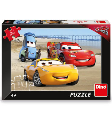 ДЕТСКИ ПЪЗЕЛ CARS 24 ЧАСТИ - ПЪЗЕЛИ И КУБЧЕТА