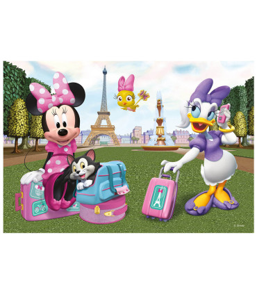 ДЕТСКИ ПЪЗЕЛ MINNIE В ПАРИЖ 24 ЧАСТИ - ПЪЗЕЛИ И КУБЧЕТА