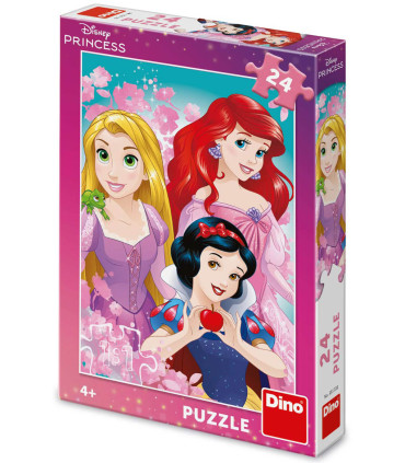 ДЕТСКИ ПЪЗЕЛ DISNEY PRINCESS 24 ЧАСТИ - ПЪЗЕЛИ И КУБЧЕТА