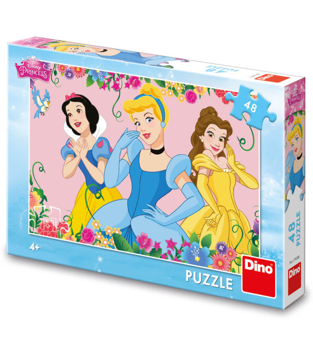 ДЕТСКИ ПЪЗЕЛ DISNEY PRINCESS 48 ЧАСТИ - ПЪЗЕЛИ И КУБЧЕТА