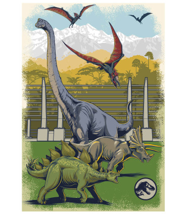 ДЕТСКИ ПЪЗЕЛ JURASSIC WORLD 48 ЧАСТИ - ПЪЗЕЛИ И КУБЧЕТА