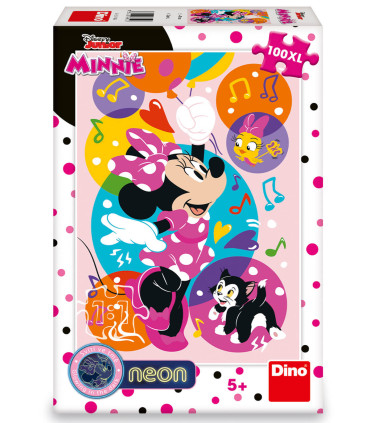 ДЕТСКИ ПЪЗЕЛ MINNIE 100 XL ЧАСТИ НЕОН - ПЪЗЕЛИ И КУБЧЕТА