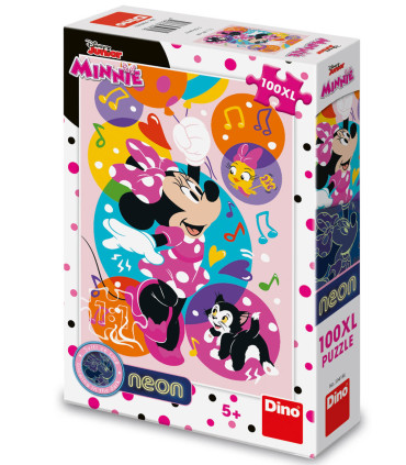 ДЕТСКИ ПЪЗЕЛ MINNIE 100 XL ЧАСТИ НЕОН - ПЪЗЕЛИ И КУБЧЕТА