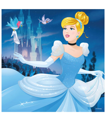ДЕТСКИ ПЪЗЕЛ DISNEY PRINCESS 3Х55 ЧАСТИ - ПЪЗЕЛИ И КУБЧЕТА