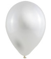 БАЛОНИ 100 БР. 12" - 30 СМ 303 МЕТАЛИК БЯЛ