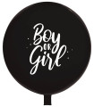 БАЛОН ГИГАНТ 60 СМ ЧЕРЕН BOY OR GIRL