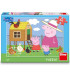 ДЕТСКИ ПЪЗЕЛ PEPPA PIG: ПИЛЕТА 24 ЧАСТИ - ПЪЗЕЛИ И КУБЧЕТА