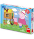ДЕТСКИ ПЪЗЕЛ PEPPA PIG: ПИЛЕТА 24 ЧАСТИ - ПЪЗЕЛИ И КУБЧЕТА