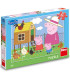 ДЕТСКИ ПЪЗЕЛ PEPPA PIG: ПИЛЕТА 24 ЧАСТИ - ПЪЗЕЛИ И КУБЧЕТА