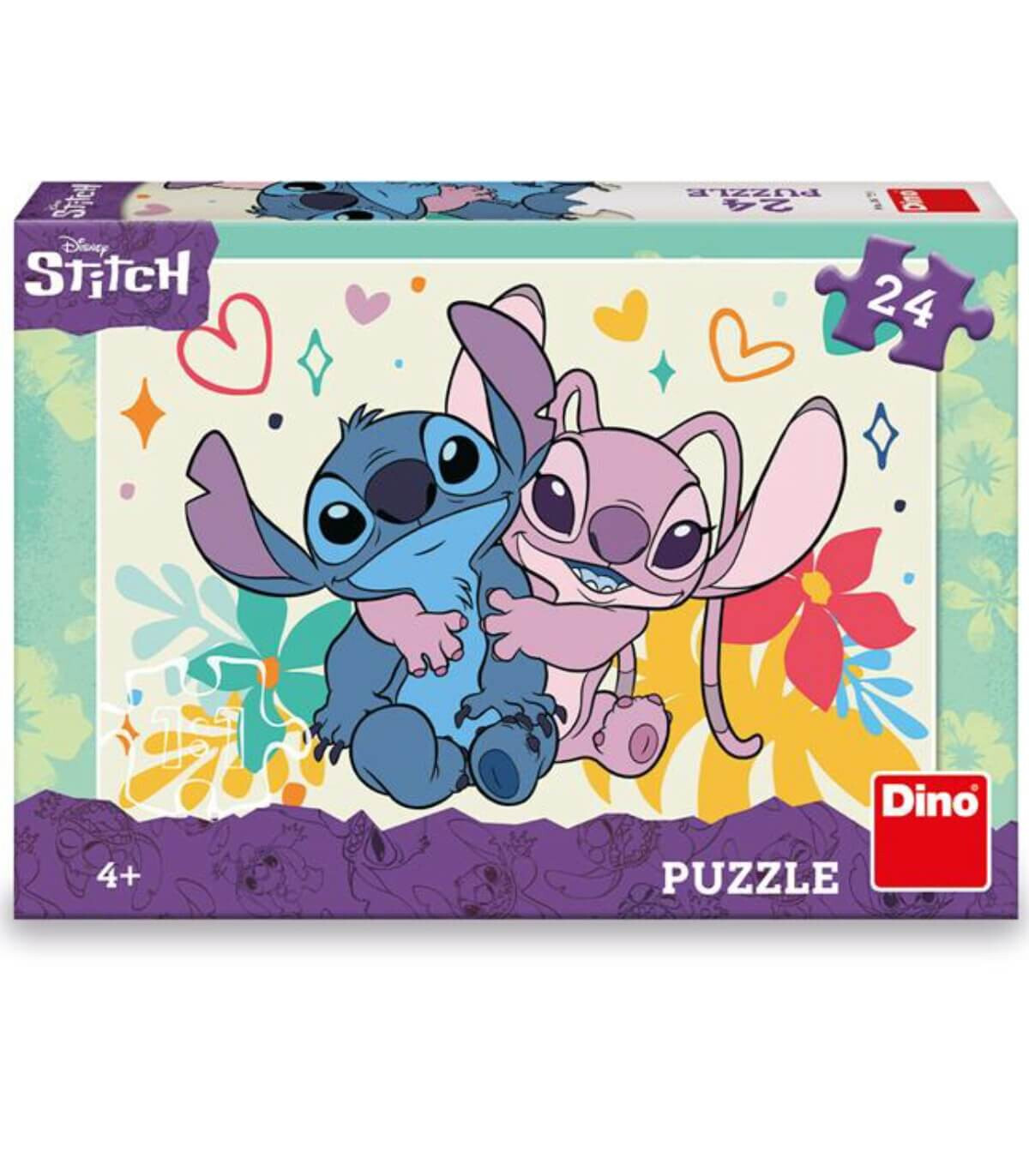 ДЕТСКИ ПЪЗЕЛ STITCH AND ANGEL 24 ЧАСТИ - ПЪЗЕЛИ И КУБЧЕТА