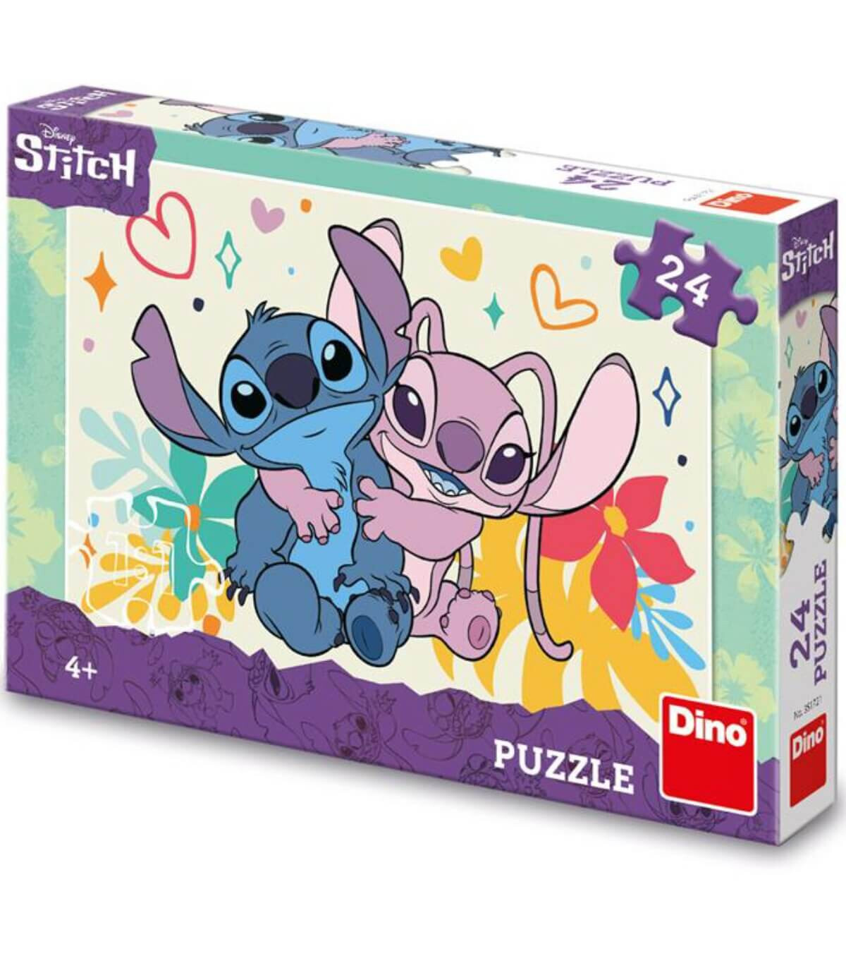 ДЕТСКИ ПЪЗЕЛ STITCH AND ANGEL 24 ЧАСТИ - ПЪЗЕЛИ И КУБЧЕТА
