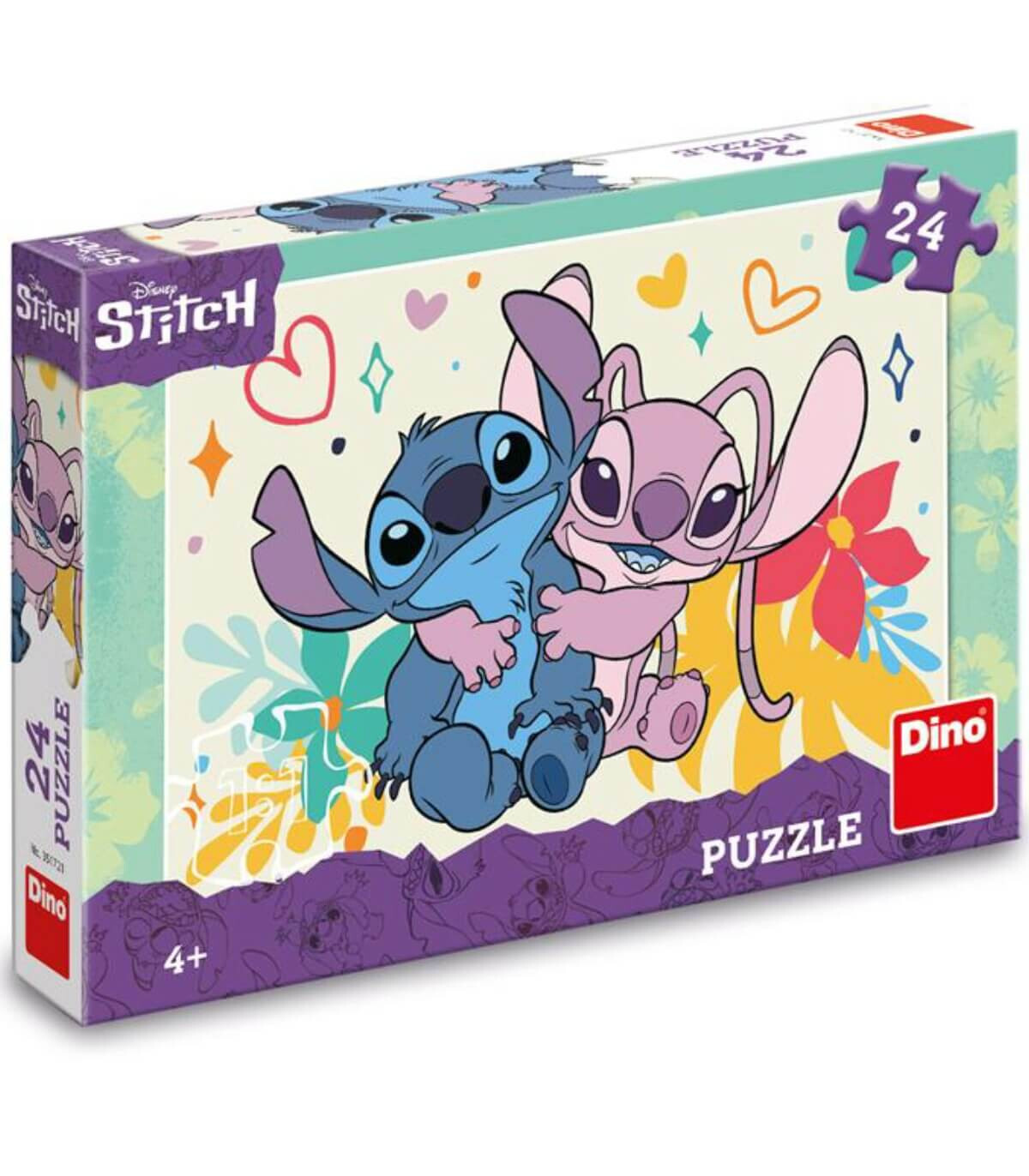 ДЕТСКИ ПЪЗЕЛ STITCH AND ANGEL 24 ЧАСТИ - ПЪЗЕЛИ И КУБЧЕТА