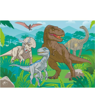 МАКСИ ПЪЗЕЛ JURASSIC WORLD 24 ЧАСТИ - ПЪЗЕЛИ И КУБЧЕТА