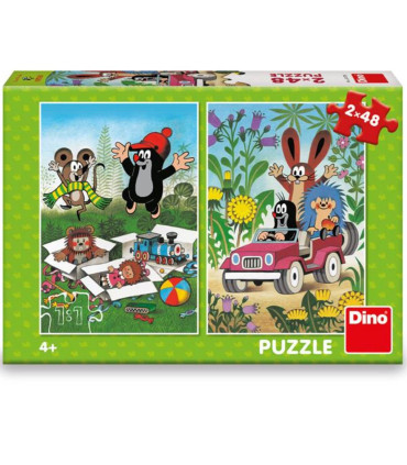 ДЕТСКИ ПЪЗЕЛ THE LITTLE MOLE 2X48 ЧАСТИ - ПЪЗЕЛИ И КУБЧЕТА