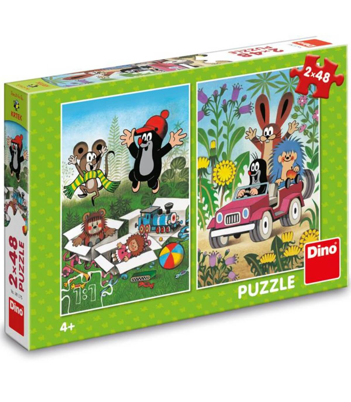 ДЕТСКИ ПЪЗЕЛ THE LITTLE MOLE 2X48 ЧАСТИ