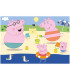 ДЕТСКИ ПЪЗЕЛ PEPPA PIG: НА ПОЧИВКА 2X48 ЧАСТИ - ПЪЗЕЛИ И КУБЧЕТА