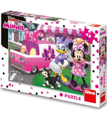 ДЕТСКИ ПЪЗЕЛ MINNIE AND DAISY 48 ЧАСТИ - ПЪЗЕЛИ И КУБЧЕТА