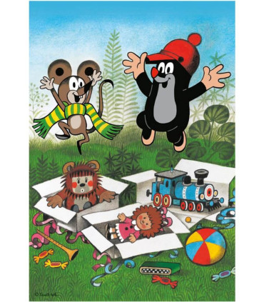 ДЕТСКИ ПЪЗЕЛ THE LITTLE MOLE 2X48 ЧАСТИ - ПЪЗЕЛИ И КУБЧЕТА