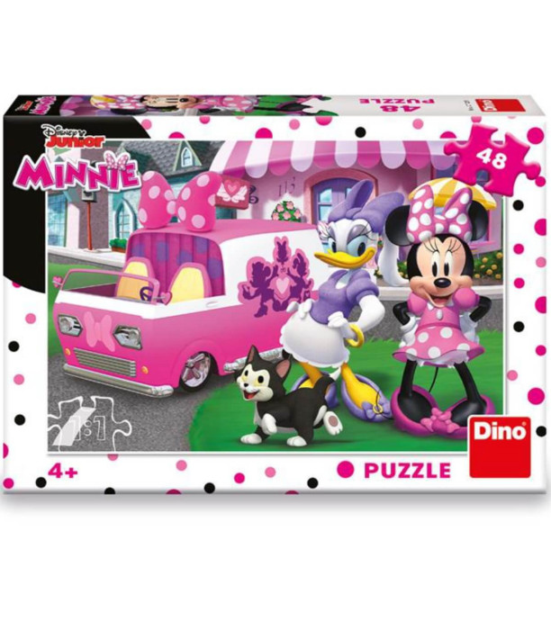 ДЕТСКИ ПЪЗЕЛ MINNIE AND DAISY 48 ЧАСТИ - ПЪЗЕЛИ И КУБЧЕТА