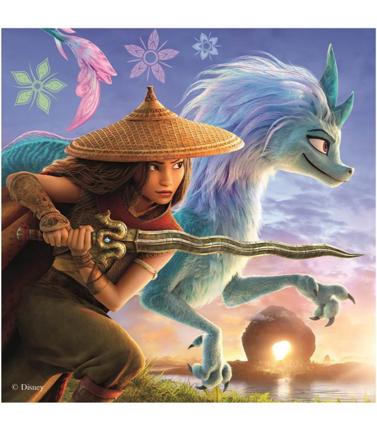 ДЕТСКИ ПЪЗЕЛ RAYA AND THE LAST DRAGON 3X55 ЧАСТИ - ПЪЗЕЛИ И КУБЧЕТА