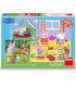 ДЕТСКИ ПЪЗЕЛ PEPPA PIG: ВАКАНЦИЯ 3X55 ЧАСТИ - ПЪЗЕЛИ И КУБЧЕТА