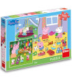 ДЕТСКИ ПЪЗЕЛ PEPPA PIG: ВАКАНЦИЯ 3X55 ЧАСТИ