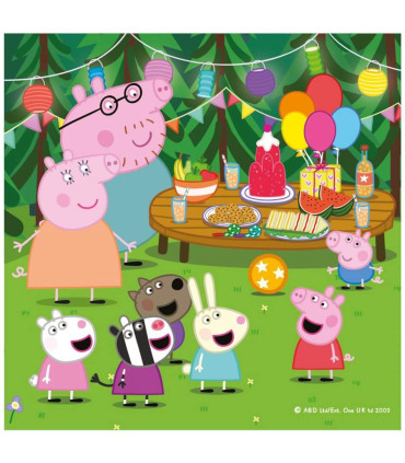 ДЕТСКИ ПЪЗЕЛ PEPPA PIG: ВАКАНЦИЯ 3X55 ЧАСТИ - ПЪЗЕЛИ И КУБЧЕТА