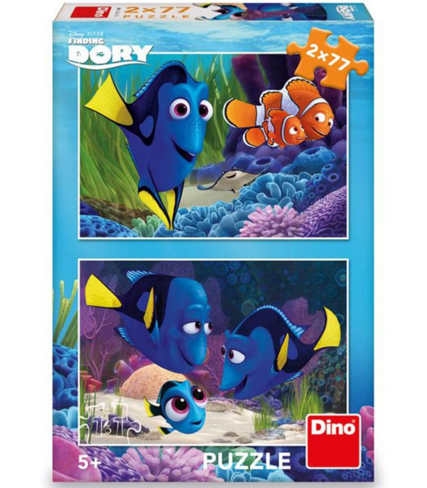 ДЕТСКИ ПЪЗЕЛ DORY & NEMO 2X77 ЧАСТИ - ПЪЗЕЛИ И КУБЧЕТА