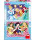 ДЕТСКИ ПЪЗЕЛ DISNEY PRINCESS 2X77 ЧАСТИ - ПЪЗЕЛИ И КУБЧЕТА