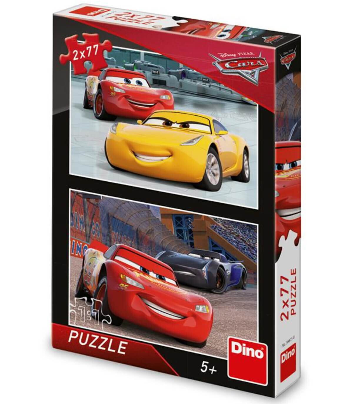 ДЕТСКИ ПЪЗЕЛ CARS: СЪСТЕЗАТЕЛИ 2X77 ЧАСТИ - ПЪЗЕЛИ И КУБЧЕТА