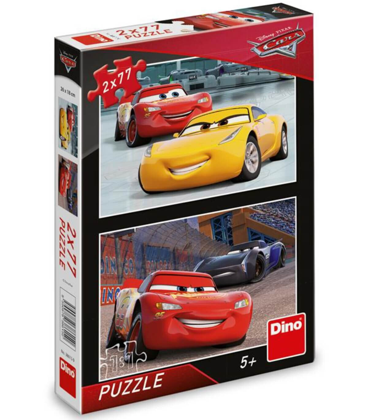 ДЕТСКИ ПЪЗЕЛ CARS: СЪСТЕЗАТЕЛИ 2X77 ЧАСТИ - ПЪЗЕЛИ И КУБЧЕТА