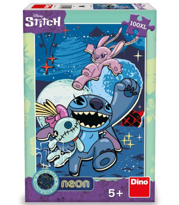 ДЕТСКИ ПЪЗЕЛ STITCH 100 XL ЧАСТИ НЕОН - ПЪЗЕЛИ И КУБЧЕТА