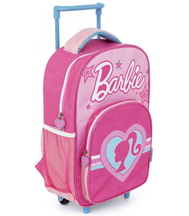 ДЕТСКА РАНИЦА НА КОЛЕЛА И ПРЕДЕН ДЖОБ BARBIE 41*24*12 - ДЕТСКИ РАНИЦИ