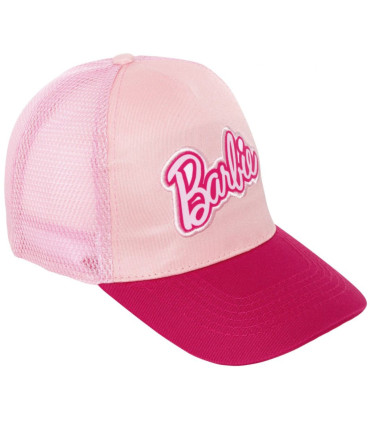 ЮНОШЕСКА ШАПКА С КОЗИРКА И МРЕЖА BARBIE 56/58 - ДЕТСКИ ШАПКИ