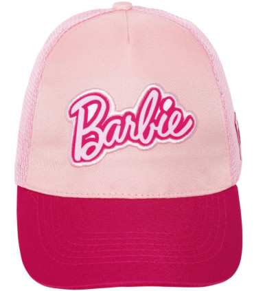 ЮНОШЕСКА ШАПКА С КОЗИРКА И МРЕЖА BARBIE 56/58 - ДЕТСКИ ШАПКИ