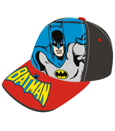 ДЕТСКА ШАПКА С КОЗИРКА BATMAN 2 ЦВЯТА 51/54 - ДЕТСКИ ШАПКИ